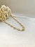 Choker Corações 3D Em Aço Inoxidável Dourado - Donna Acessórios | Jóias em Aço Inoxidável