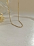 Choker Cordão Baiano 2mm em Aço Inoxidável Dourado - comprar online