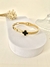 Imagem do Bracelete Insp Vann Cleeff Em Aço Inoxidável Dourado