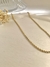 Choker Cordão Baiano 2mm em Aço Inoxidável Dourado - Donna Acessórios | Jóias em Aço Inoxidável