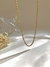 Choker Cordão Baiano 2mm em Aço Inoxidável Dourado