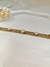 Pulseira Trevo Inspiração em Aço Inoxidável Dourado - Donna Acessórios | Jóias em Aço Inoxidável