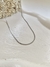 Choker Trançada Chapada Em Aço Inoxidável Prata - Donna Acessórios | Jóias em Aço Inoxidável
