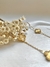 Choker Trevo Inspiração em Aço Inoxidável Dourado - loja online