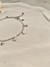 Pulseira Estrelas em Aço Inoxidável Prata na internet