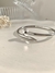 Bracelete Prego em Aço Inoxidável Prata na internet