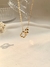Colar Trevo Entrelaçado em Aço Inoxidável Dourado - Donna Acessórios | Jóias em Aço Inoxidável