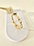 Bracelete Insp Vann Cleeff Em Aço Inoxidável Dourado na internet