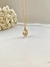 Colar Inspiração Bvlgarii c/ Zircônia em Aço Inoxidável Dourado - loja online