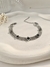 Pulseira Trevo Inspiração em Aço Inoxidável Prata - comprar online