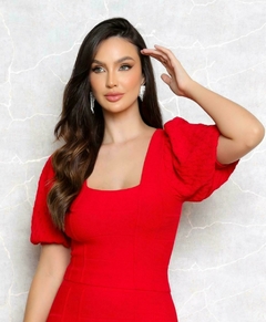 CROPPED MANGA PRINCESA LAISE ACABAMENTO CANELADO