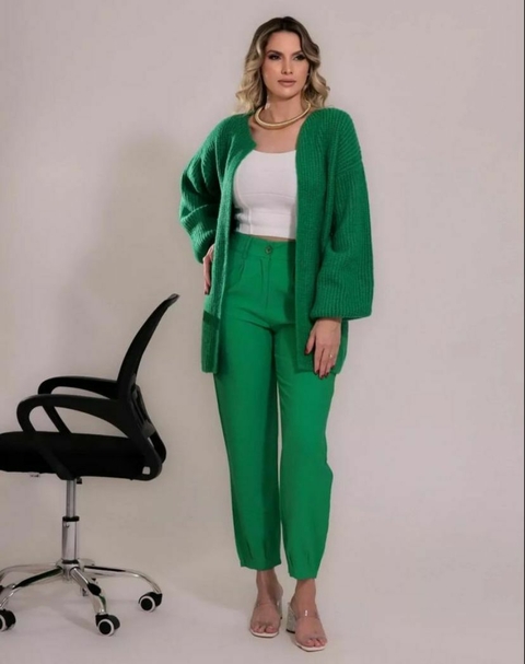 Calça Alfaiataria Feminino com Bolso