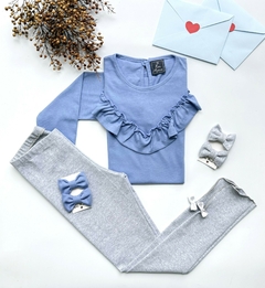 Calza FRIDA Gris Melange. en internet