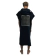 Poncho Lettering | Black and Off White - comprar online