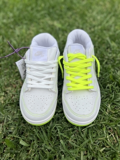 Dunk Low White/fluor