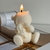 Vela Osito abrazando a su peluche - comprar online