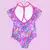 Malla Nena Niña Estampada con Volado Kiero 4479 - comprar online