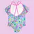 Malla Nena Niña Estampada con Volado Kiero 4479