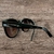 Óculos de Sol Redondo Clássico Sam - PRETO - ACETATO REF:. AM136 - comprar online