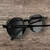 Óculos de Sol Redondo Noronha - PRETO - ACETATO REF:. OM50138 - comprar online