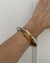 Bracelete Assimétrico em Mix de Banhos Prata e Dourado - comprar online