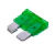 KIT FUSÍVEL LÂMINA MÉDIO VERDE - 30A (50 UNIDADES)