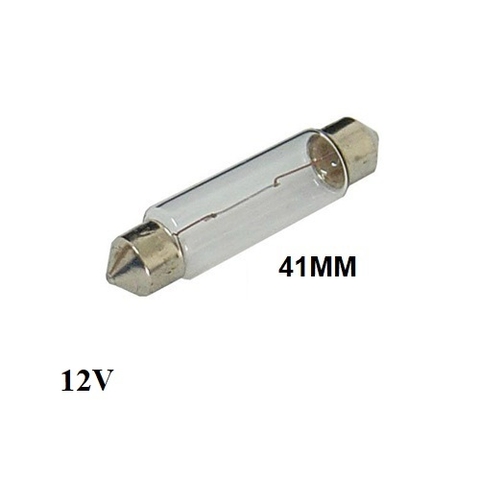 LÂMPADA HALÓGENA DE TETO - TORPEDO 41MM - 12V - comprar online