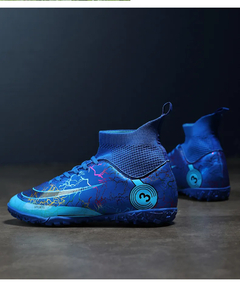 Sapatos de futebol unissex profissional para homens, picos longos ultraleves, tr - loja online