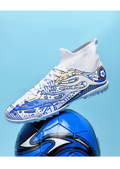 Sapatos de futebol FG TF para homens, botas aprimoradas, chuteiras de treinament - loja online