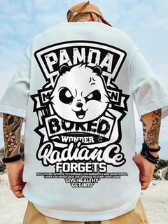 Camiseta casual de manga curta solta masculina, roupa de casal, blusa de algodã na internet
