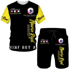 Moda carta imprimir camisetas masculinas/shorts/conjuntos camisetas casuais roup na internet