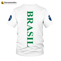 Imagem do Camiseta da bandeira espanhola masculina e feminina, Emblema nacional da Espanha