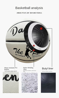 Imagem do Bola de basquete brilhante bola de basquete bola de basquete não. 7 presente de