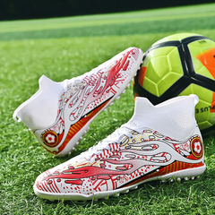 Sapatos de futebol FG TF para homens, botas aprimoradas, chuteiras de treinament - loja online