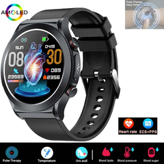 Smartwatch saúde masculina, chamada Bluetooth, ácido úrico, lipídios, gordur
