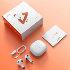 Imagem do fone de ouvidos bluetooth, QERE E28, NOVO TWS Bluetooth 5.3, Microfone HD, Fones
