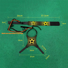 Esportes ao ar livre Toy Ball com Elastic Swing, Treinamento de Futebol, Pacote - EnRicos