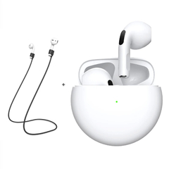 Air Pro 6 TWS Fones De Ouvido Sem Fio Bluetooth, Mini Pods Originais, Esporte He - loja online