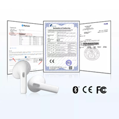 Imagem do QCY-Fones De Ouvido Sem Fio Bluetooth, Fones De Ouvido TWS T20, Baixa Latência
