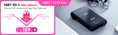 HiBy-R6 Pro II Leitor de música Android, Wi-Fi, Bluetooth, USB, DAC, Fone de ou na internet