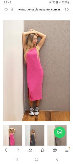 ☆VESTIDO ALGODON ELASTIZADO - comprar online
