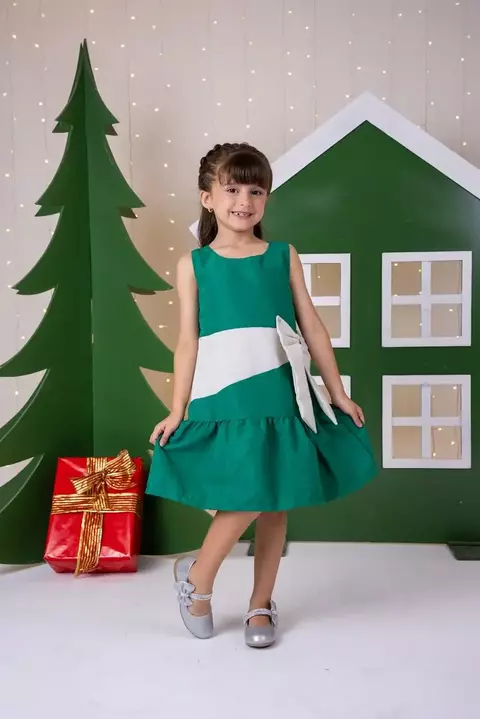 Vestido Rafa Verde - Natal - comprar online