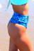Tiro Alto Vane Hojas Blue