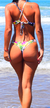 Bombacha Frunce Lateral Tropical Bali - comprar online