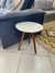Mesa de canto de vidro laqueado - loja online