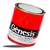 TINTA P/ SACOLA PLÁSTICA SERIBRILL BRANCO - GÊNESIS 900ML P8001