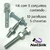 Chaveta p/ Telas - Kit com 5 conjuntos - comprar online