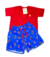 Conjunto Caio Nº06 - Camisa Algodão + Short Tactel Colors - MARCELA SANTOS DA SILVA