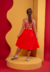 Vestido Lu - Vermelho (forrado) - comprar online