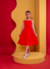 Vestido Lu - Vermelho (forrado)